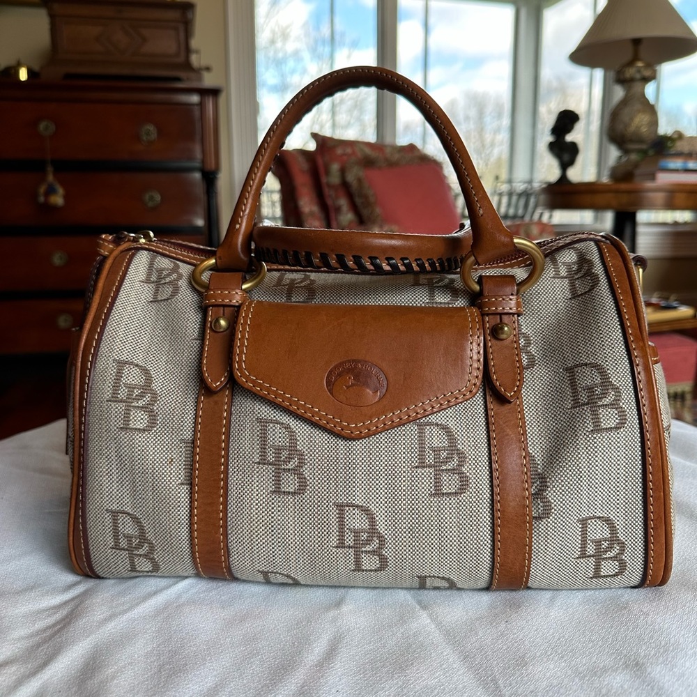 Dooney and Bourke authentic monogram sachem bag.